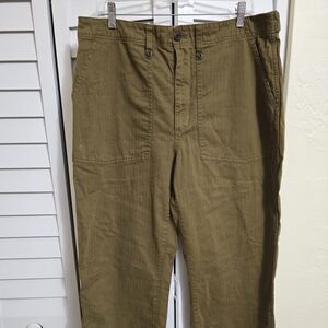 Madewell Camo Green Pants